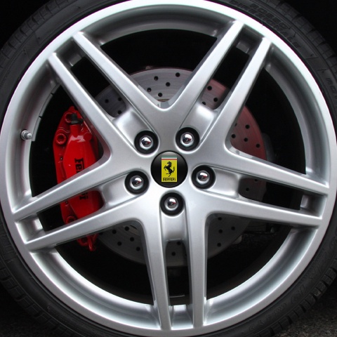 Ferrari Sticker Wheel Center Hub Cap Classic Badge