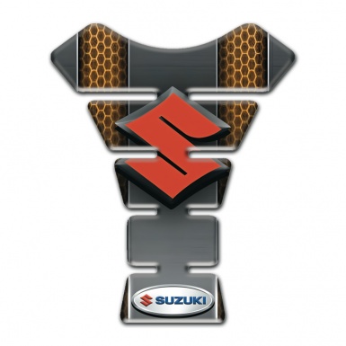 Suzuki Tank Fuse Copper Honeycomb Motive 