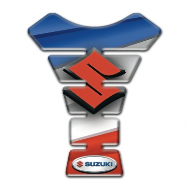Suzuki Tank Guard Pads Model with Colorful Base 