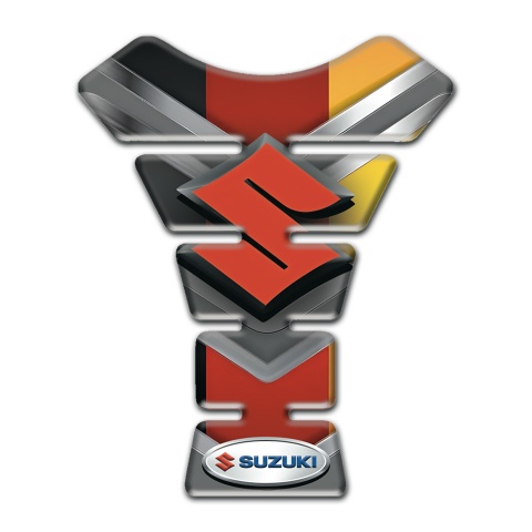Suzuki Tank Pad Motorbike Multicolored Model 