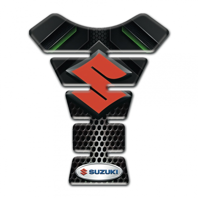 Suzuki Tank Protector Stylish Vision Model with Red Logo 