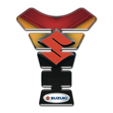 Suzuki Tank Fuse Fire Colors Motif Model 