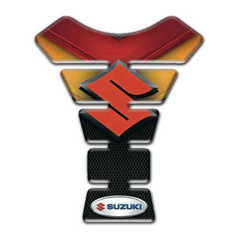 Suzuki Tank Fuse Fire Colors Motif Model 