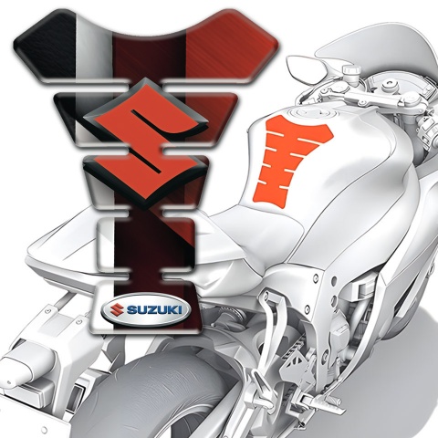 Suzuki Tank Fuse Vertical Colors Decoration Style 