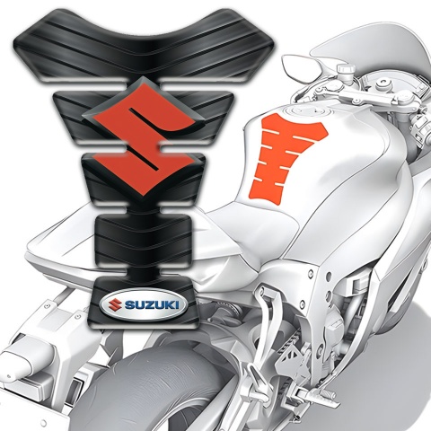 Suzuki Tank Protector Base with Rubber Effect Design