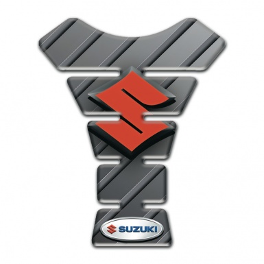 Suzuki Tank Protector Model with Stylish Gray Design 