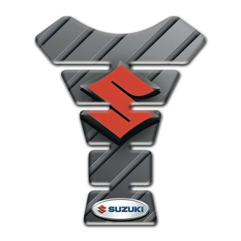 Suzuki Tank Protector Model with Stylish Gray Design 