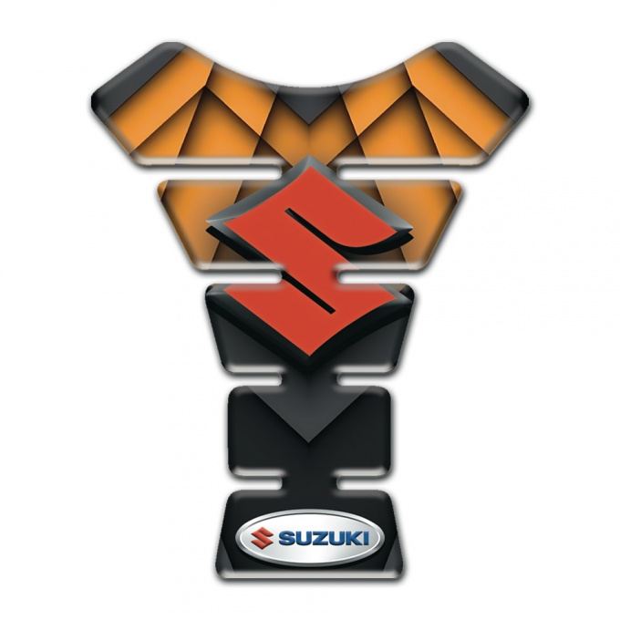 Suzuki Tank Pad Motorbike Premium Quality Model with Stylish Design 