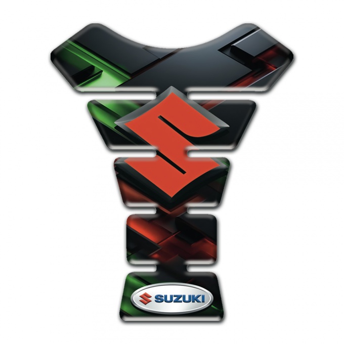 Suzuki Tank Pad Protector Amazing Model with Orange Logo