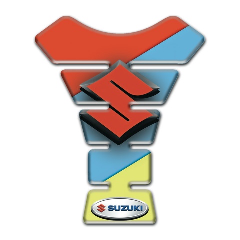 Suzuki Tank Pad Protector Fresh Colors Decoration Type 
