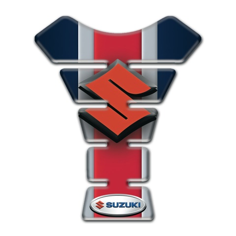Suzuki Tank Fuse Orange Logo Style and Stylish Base Design 