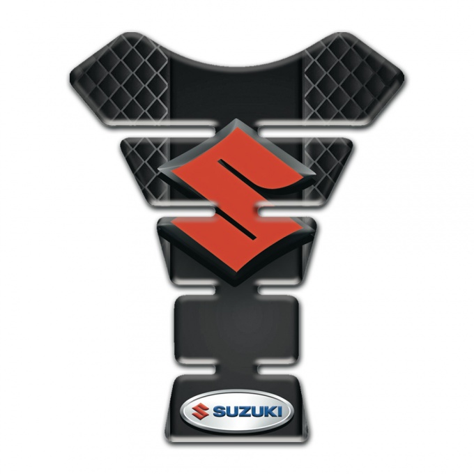 Suzuki Tank Protector Dark Mesh effect Version 