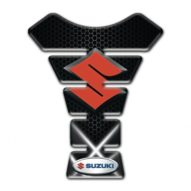 Suzuki Tank Pad Protector High-Quality White Lights effect 