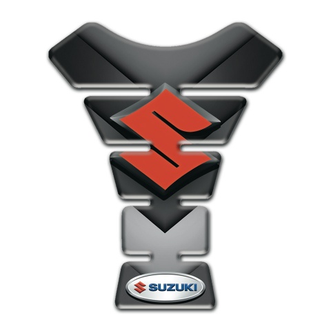 Suzuki Tank Fuse Gray Nuance V Shape Decoration Style 