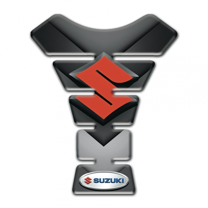 Suzuki Tank Fuse Gray Nuance V Shape Decoration Style 