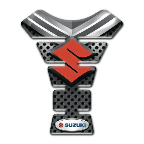 Suzuki Tank Pad Motorbike Premium Quality Silicone Sticker 