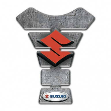 Suzuki Tank Fuse Stone effect Design Orange Logo Style 