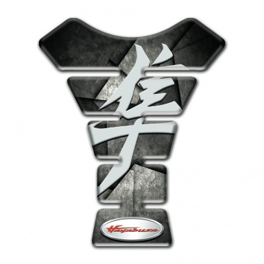 Suzuki Tank Guard Pads Mixed Gray Black Base Hayabusa Edition