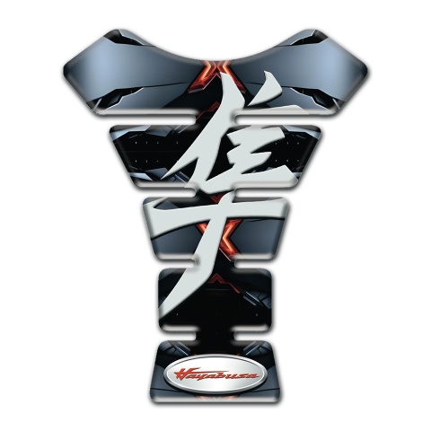 Suzuki Tank Pad Protector Torn Base Effect Hayabusa Style 