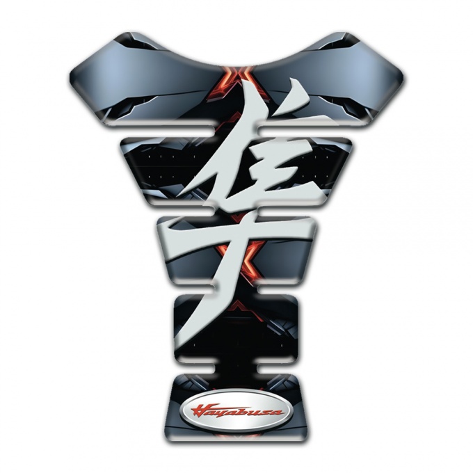 Suzuki Tank Pad Protector Torn Base Effect Hayabusa Style 