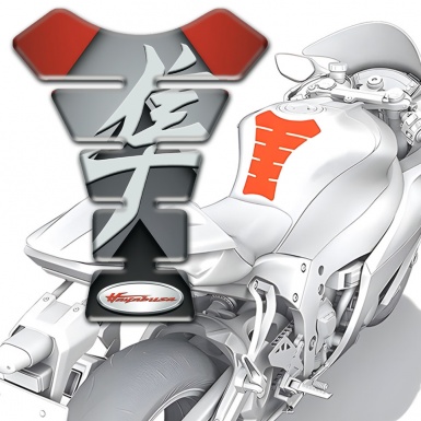 Suzuki Tank Protector Red Gray Decoration hayabusa model 