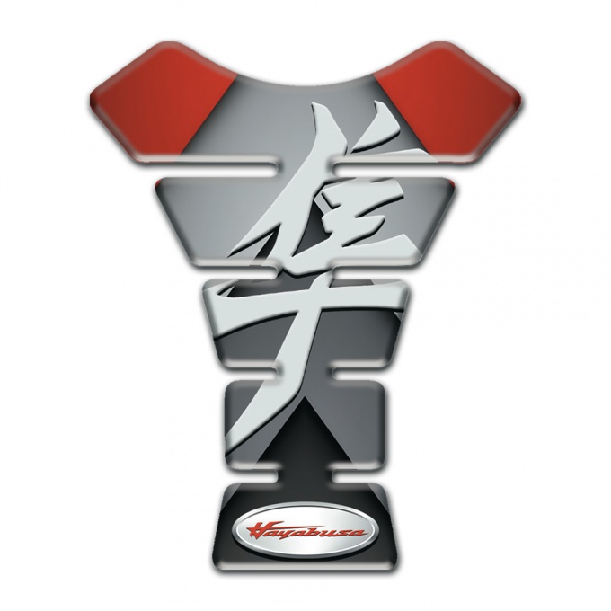 Suzuki Tank Protector Red Gray Decoration hayabusa model 