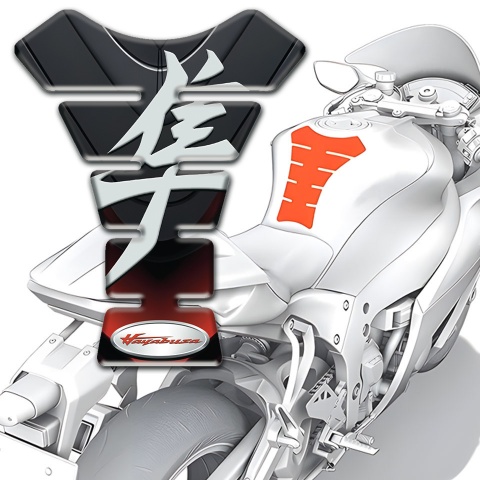 Suzuki Tank Guard Pads Stylish Design hayabusa Style 