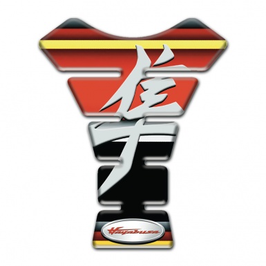 Suzuki Tank Fuse Hayabusa Style Colorful Design 