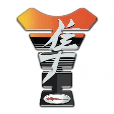 Suzuki Tank Protector Black Orange Decoration Background hayabusa Model 