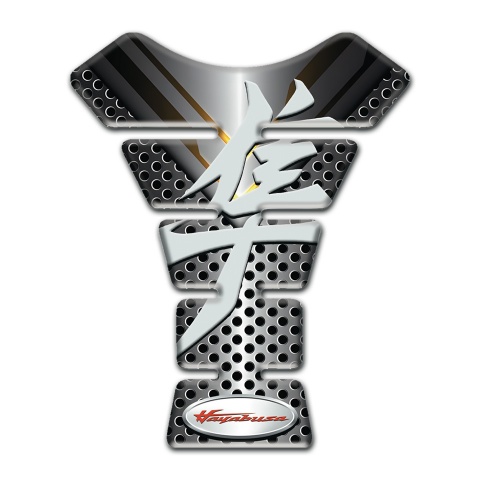Suzuki Tank Guard Pads High-Quality  Silicone Sticker Hayabusa Style 