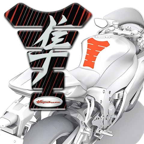 Suzuki Tank Protector Silicone Sticker High-Quality Hayabusa Style 