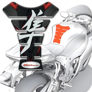 Suzuki Tank Fuse Hayabusa Silicone Sticker 