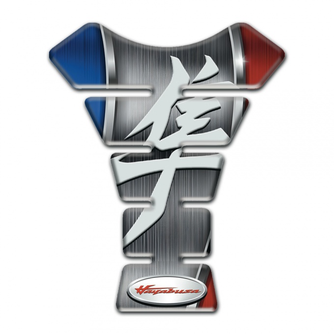 Suzuki Tank Guard Pads Matte Gray Motive hayabusa edition 