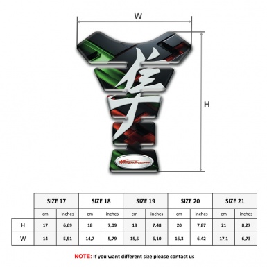 Suzuki Tank Protector Amazing base Design Hayabusa Model 