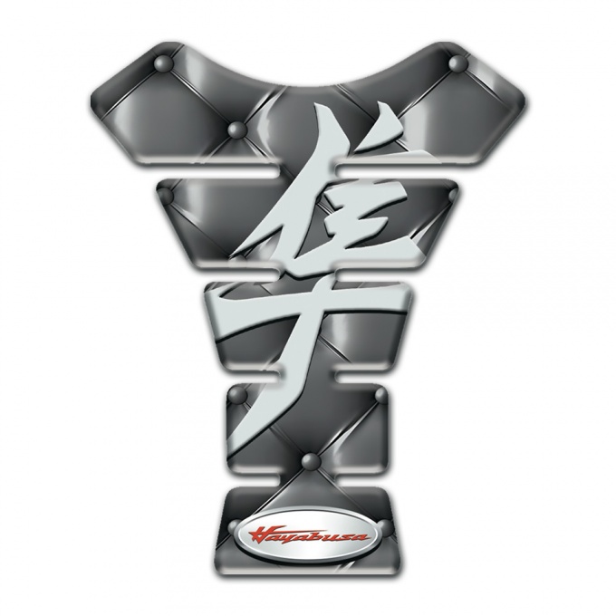 Suzuki Tank Protector Gray Leather Effect Haayabusa Edition 