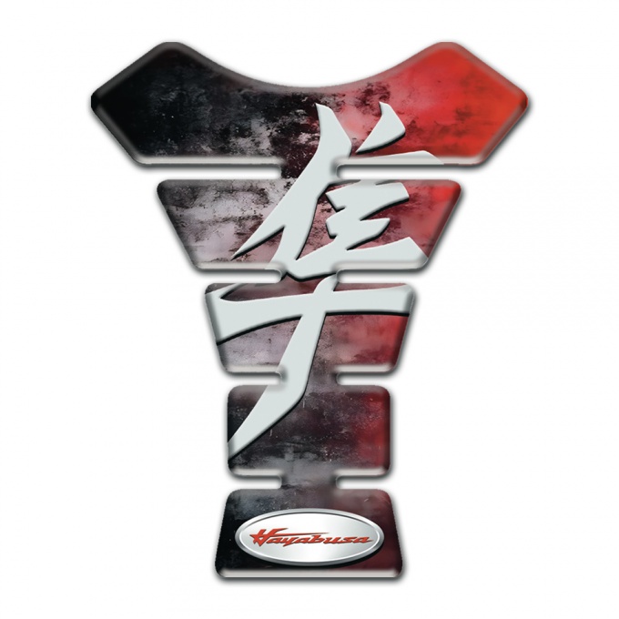 Suzuki Tank Guard Pads Mixed Colors Background Hayabusa Edittion 