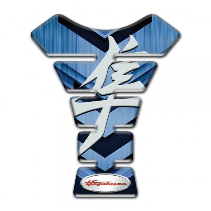 Suzuki Tank Pad Motorbike Navy Blue Decoration Hayabusa Edition 