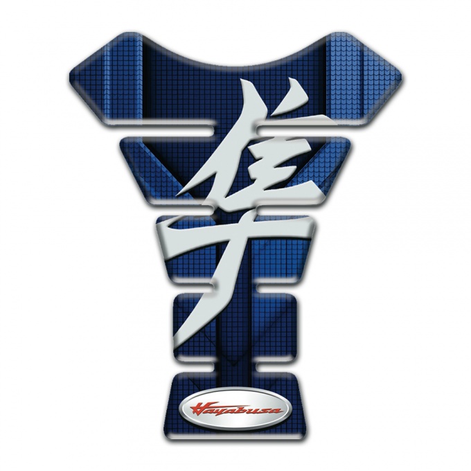 Suzuki Tank Protector Blue Base decoration Hayabusa Edition 