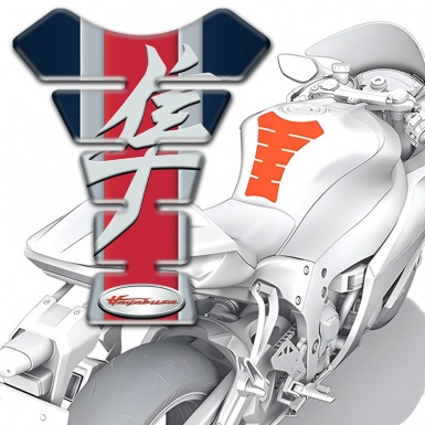 Suzuki Tank Fuse Stylish Anti Slip Sticker hayabusa Edition 