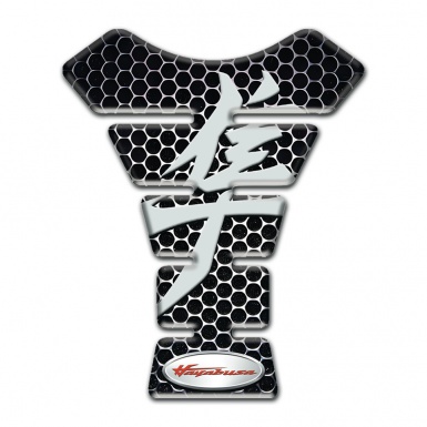 Suzuki Tank Fuse Perforated Steel Effect Hayabusa Edition 