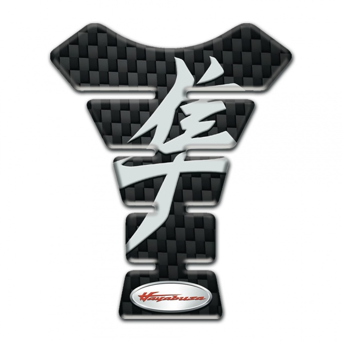 Suzuki Tank Protector Black Fibers Base Hayabusa Style 