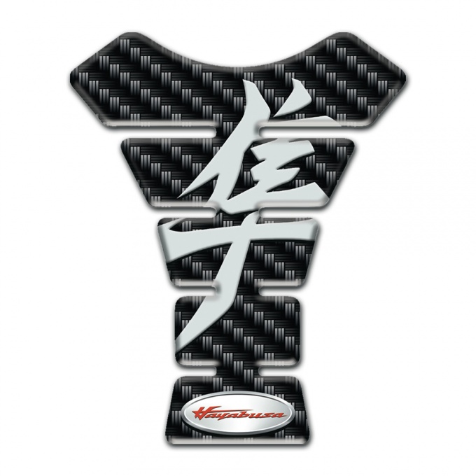 Suzuki Tank Guard Pads haybusa Version Dark carbon Design 