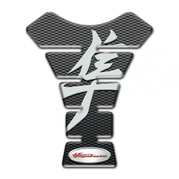 Suzuki  Tank Pad Protector Hayabusa Version Merging Gray Black Base 