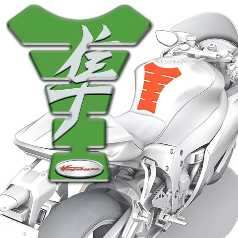 Suzuki Tank Fuse Green Design Hayabusa Version 