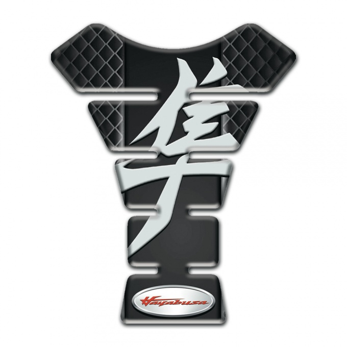 Suzuki Tank Fuse Hayabusa Version Dark Mesh Base DEsign 