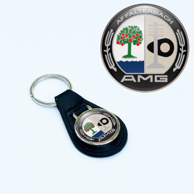 Mercedes Affalterbach Amg Leather Keychain Color Design