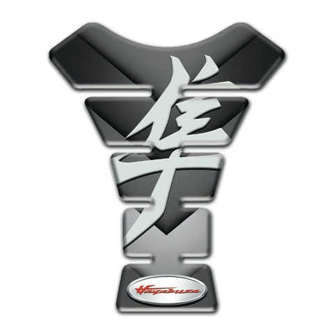 Suzuki Tank Pad Protector Gray V Shape Details Design hayabusa edition 