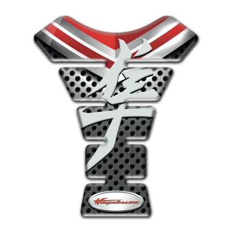 Suzuki Hayabusa Tank Pad Motorbike Stylish Design 