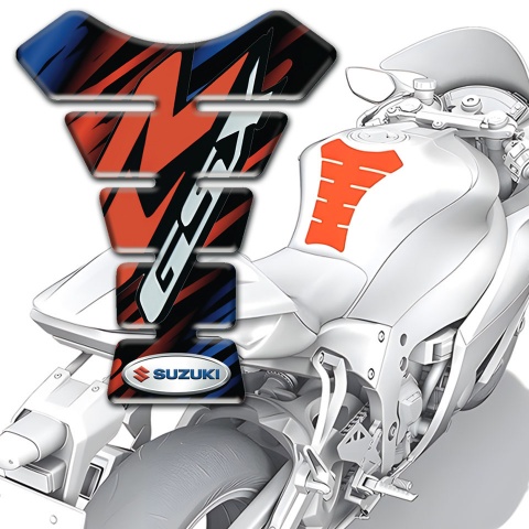 Suzuki Tank Pad Protector Unique Base Style with R Logo 