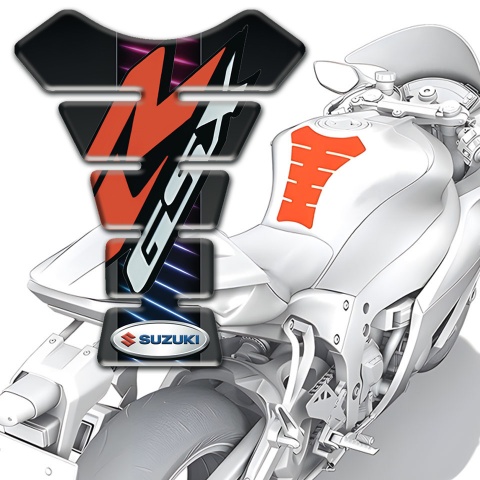 Suzuki Tank Protector R GSX logo Design 